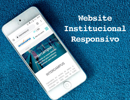 Website institucional responsivo para a Intercampus