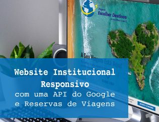 Apresentamos uma agência de viagens a Escolher Destinos.
